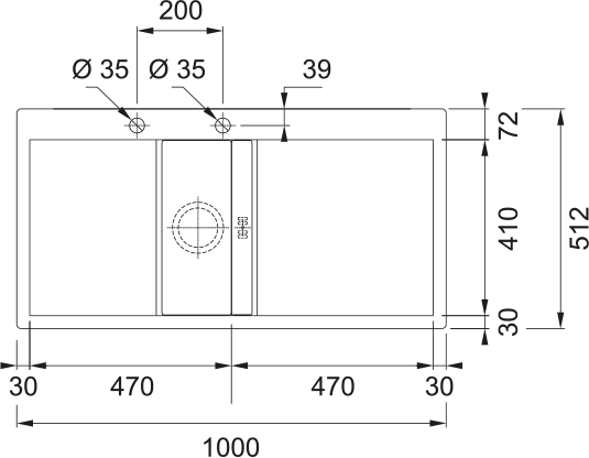 CLV 214 3 1/2" CP SCOD 2FR CT bianco