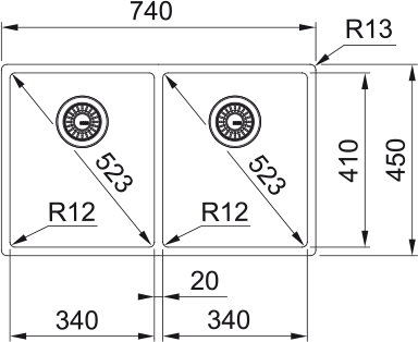  BOX BXX 120-34-34