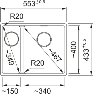 Maris MRG 260/160-34-15