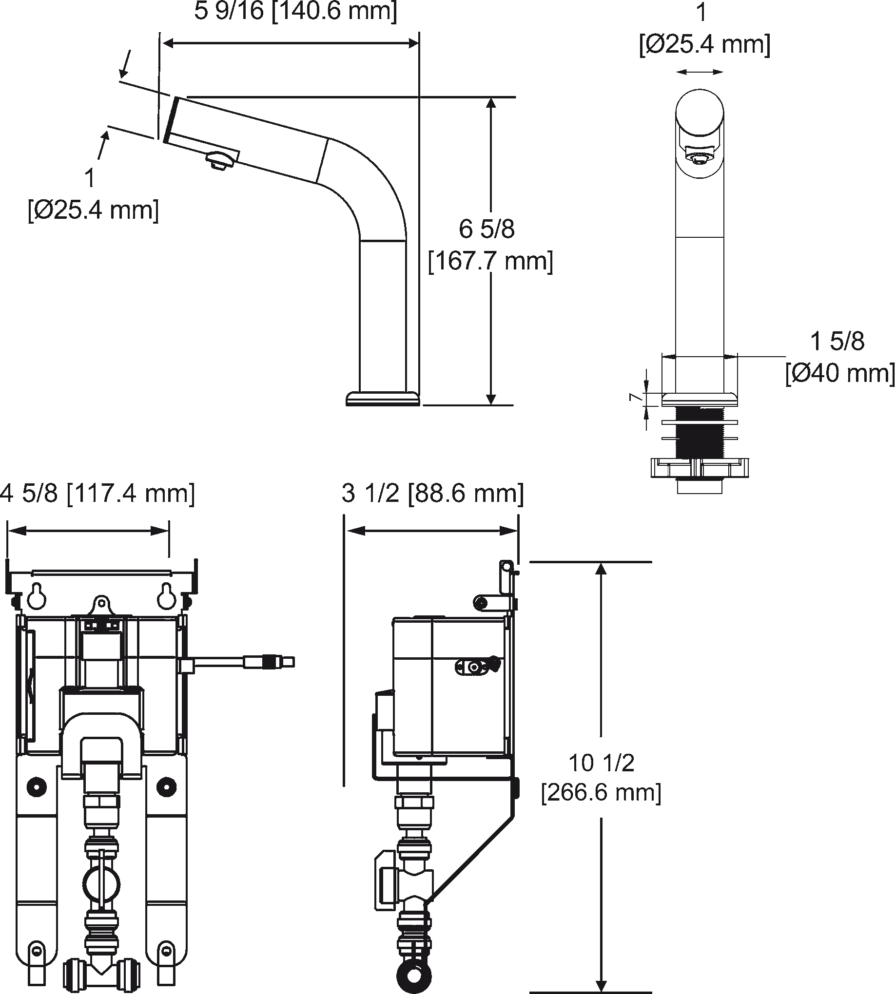 SD01-003SFL-MF Soap dispenser, multifeed
