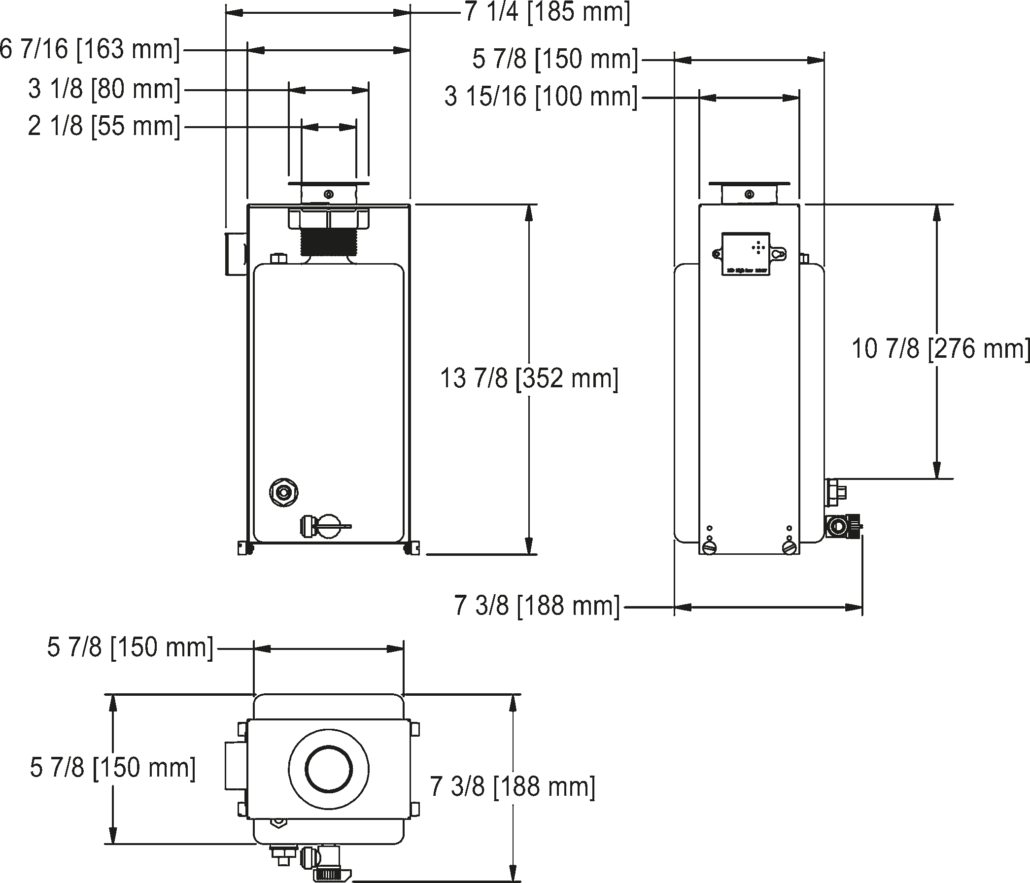 SD01-MFT Tank for multifeed dispensers