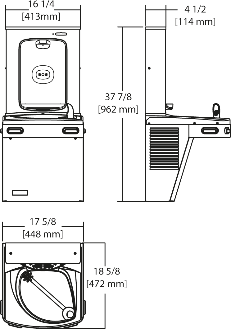 KEPAC-EBF-STN Combo sensor, stainless