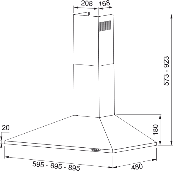 PIRAMIDE PLUS 60 BLANCA