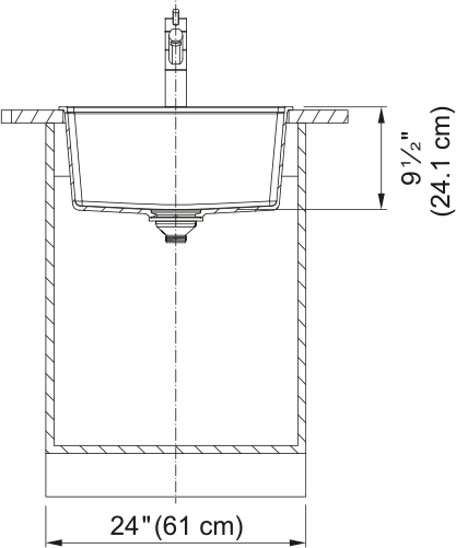 FRANKE Maris Dual Mount Sink - MAG61020-OYS Fragranite Kitchen Sink