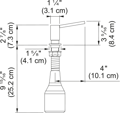 Distributeur de produit à vaisselle