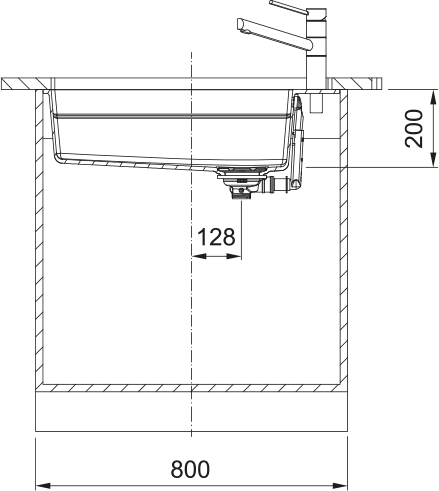 Kubus, KNG 110-62, Montage par dessous,