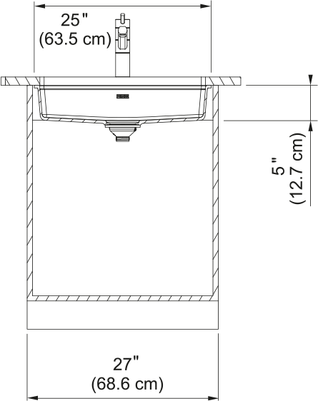FRANKE Maris Undermount Sink - MAG11023ADA-CHA Granite