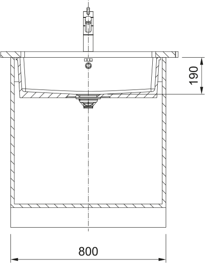 Franke KubusX KXK 110-71 Fraceram | Zlewozmywak kuchenny