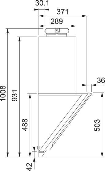 Hood CXW-268-FT928KBSEA