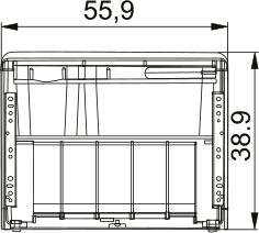 Sorter 700-60 K 2x8l, 2x18l
